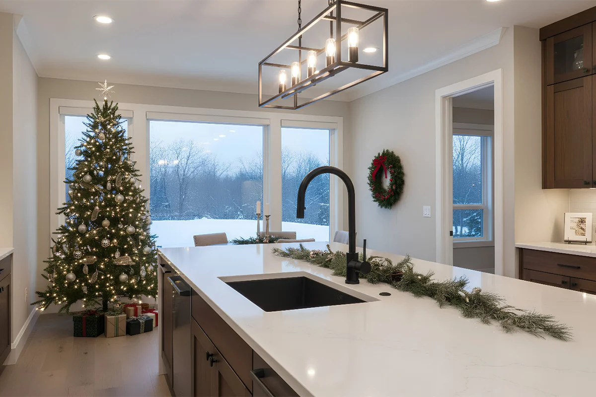 Cocina Lista para Fiestas: La Grifería Extraíble, la Mejor Anfitriona