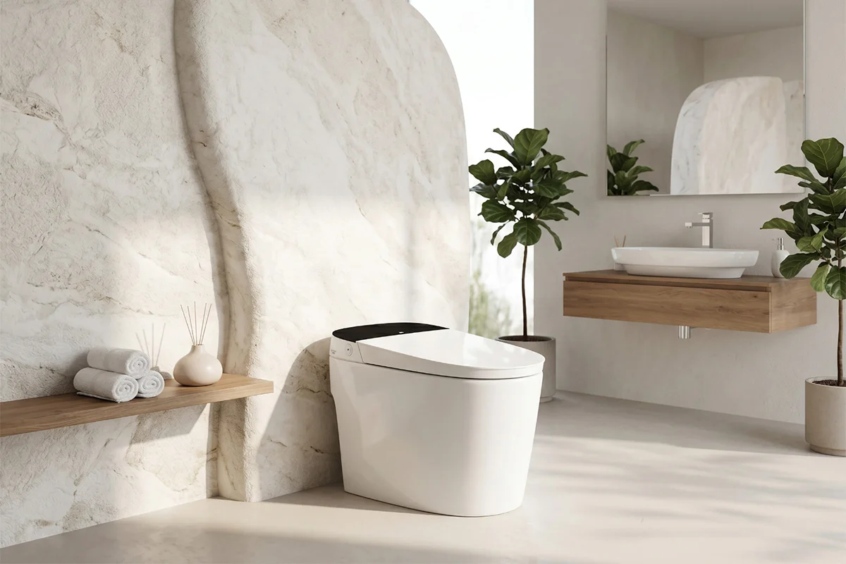 Innovación NeoTech: El Inodoro Inteligente que se Limpia Solo