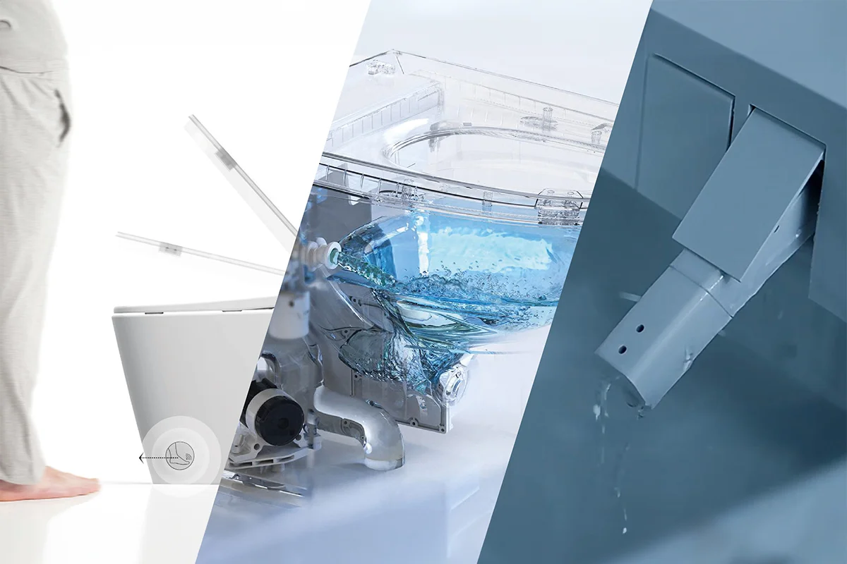 Innovación NeoTech: El Inodoro Inteligente que se Limpia Solo