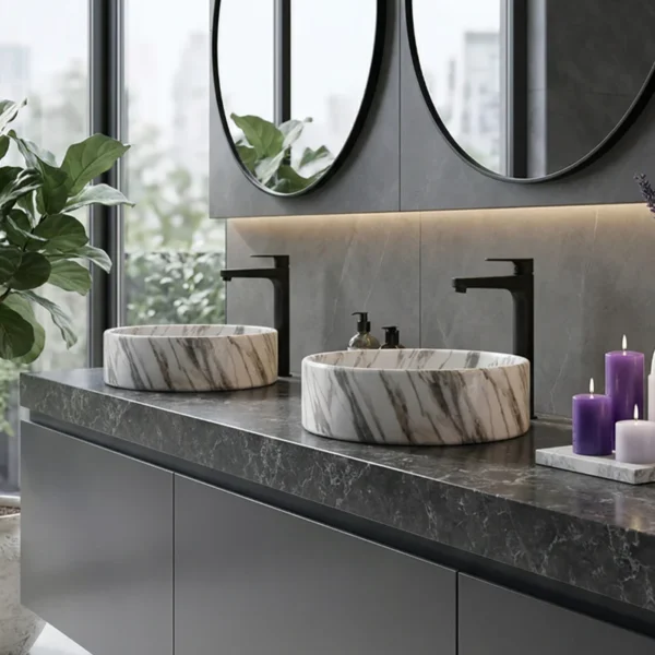 Lavabos Texturizados Essence: La Armonía Perfecta entre Diseño y Función